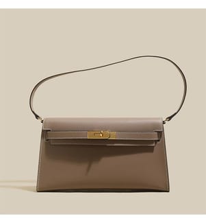 Camille Schultertasche - Taupe
