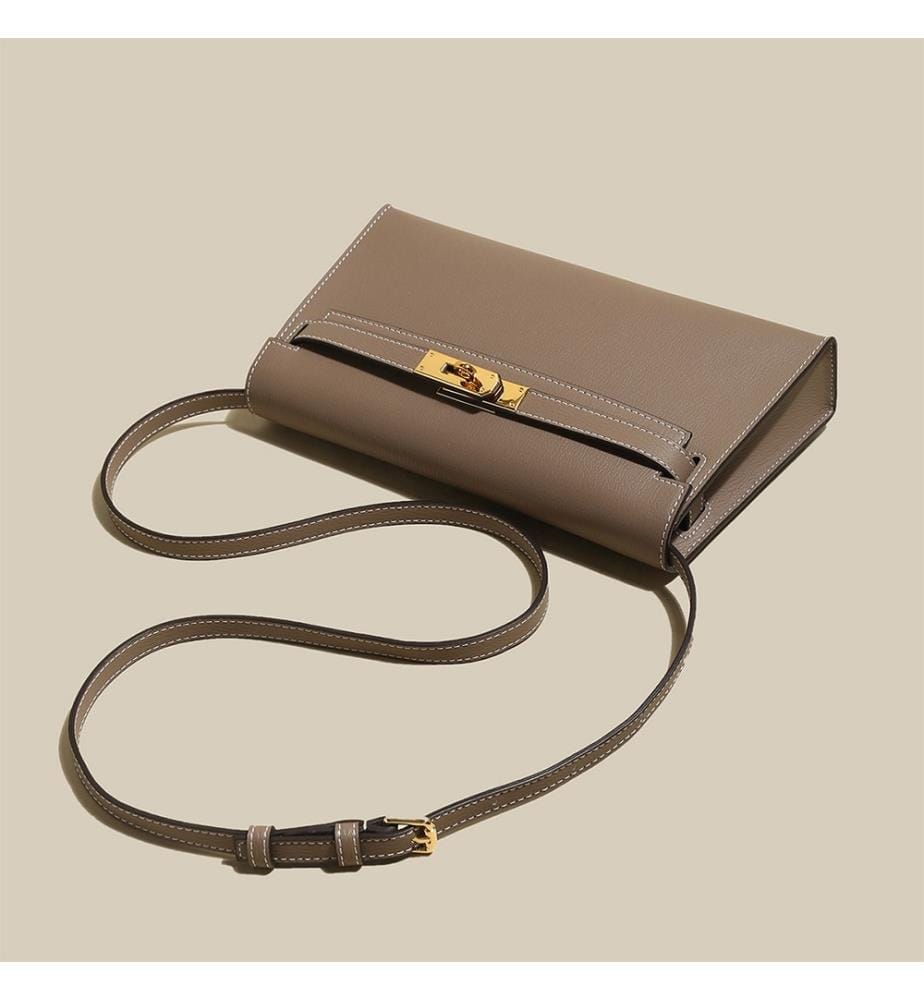 Camille Schultertasche - Taupe