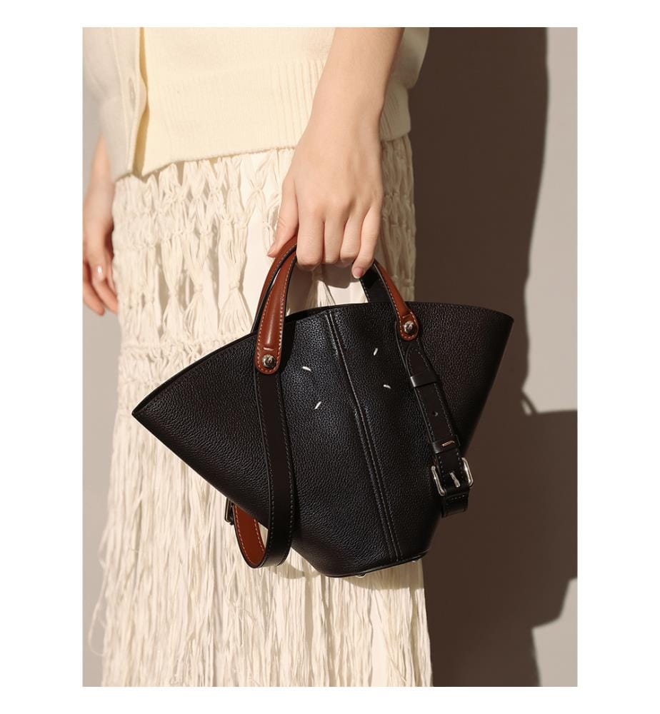 Eimertasche Taormina - Schwarz
