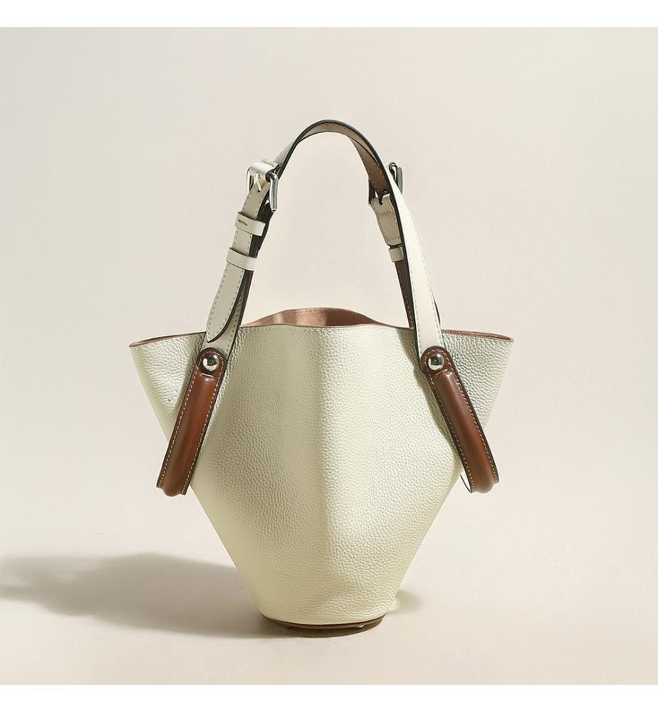 Eimertasche Taormina - Elfenbein