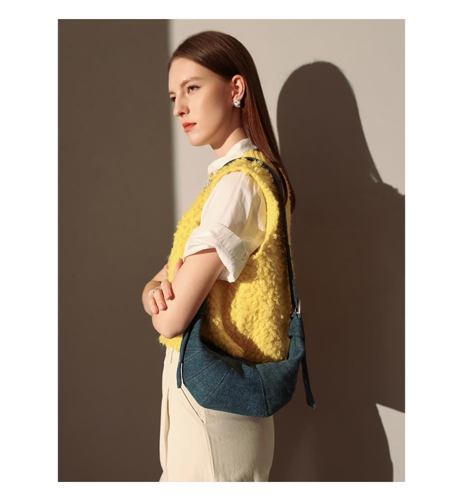 Luna Tasche aus Denim - Blau
