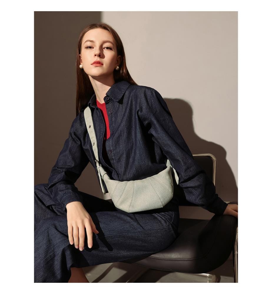 Luna Tasche aus Denim - Denim