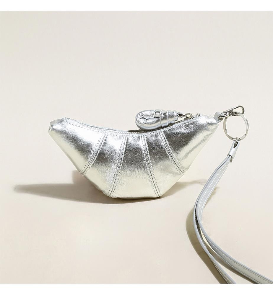 Geldbörse Croissant - Silber