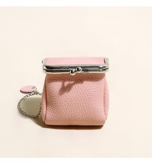 Brieftasche mit Kugelschliesse - Rosa