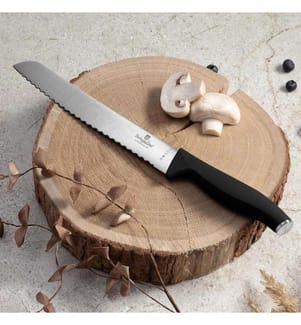 Brotmesser 20cm, Black Silver Collection