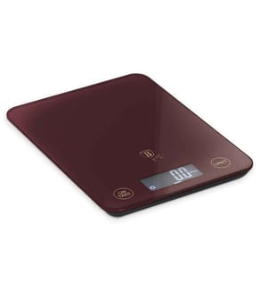 Digitale Küchenwaage max. 5kg bordeaux matt – Leonardo
