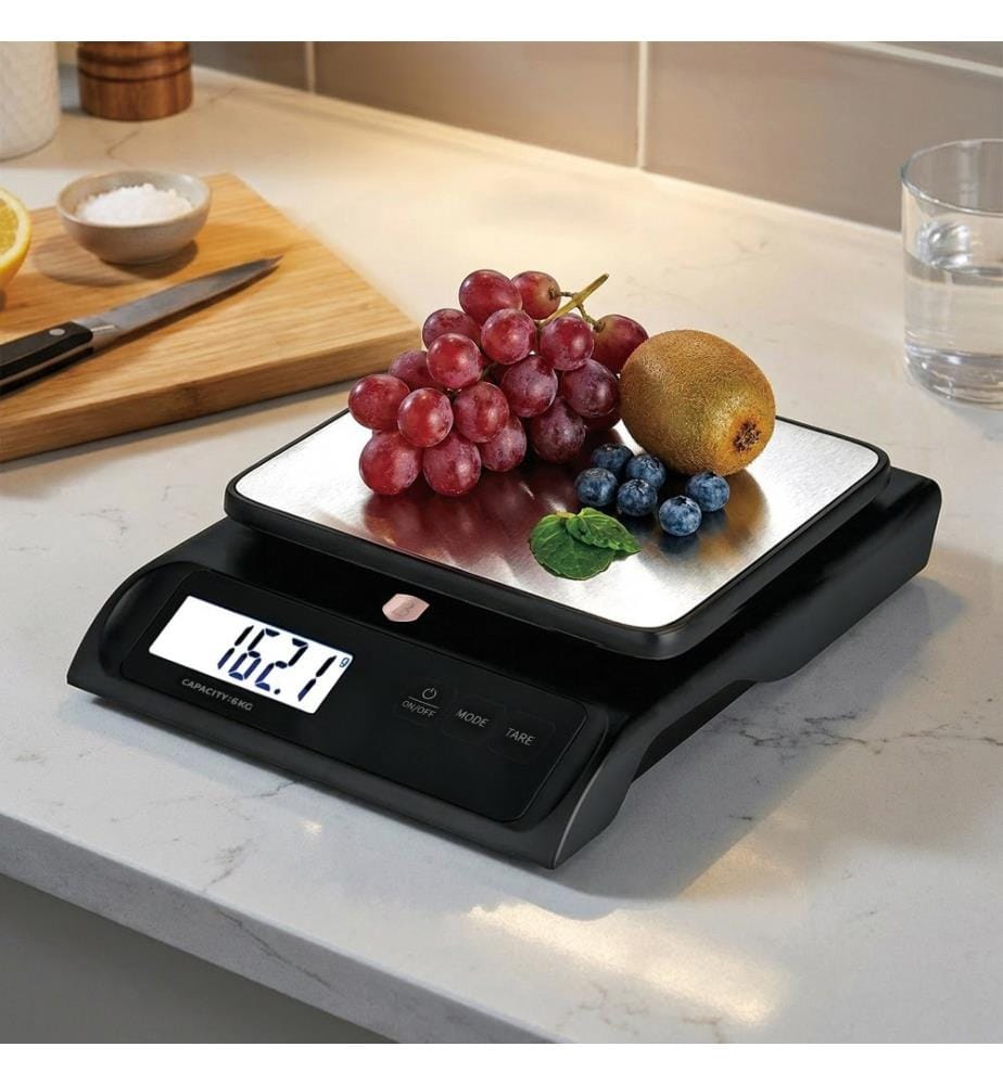 Berlinger Haus digitale Küchenwaage 6kg Black Rose Collection