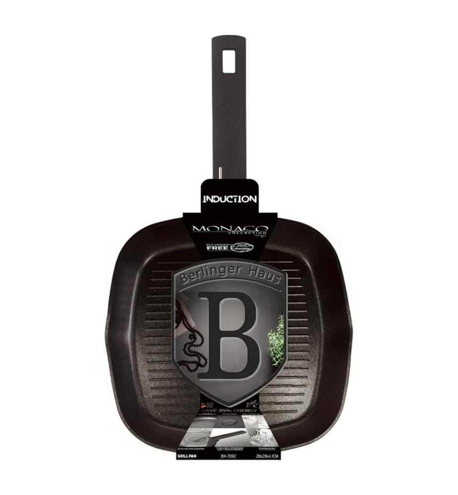 Grillpfanne 28 cm Collection Monaco - Schwarz
