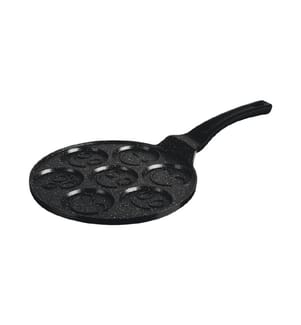 Emoji Pancake Bratpfanne Ø26cm für 7 Stk. Black Rose Collection - Noir
