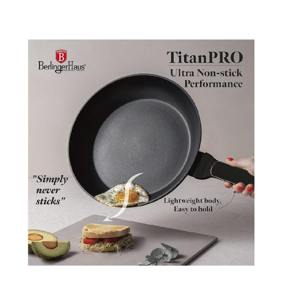 Frying pan, 28 cm diameter, Black Rose Collection