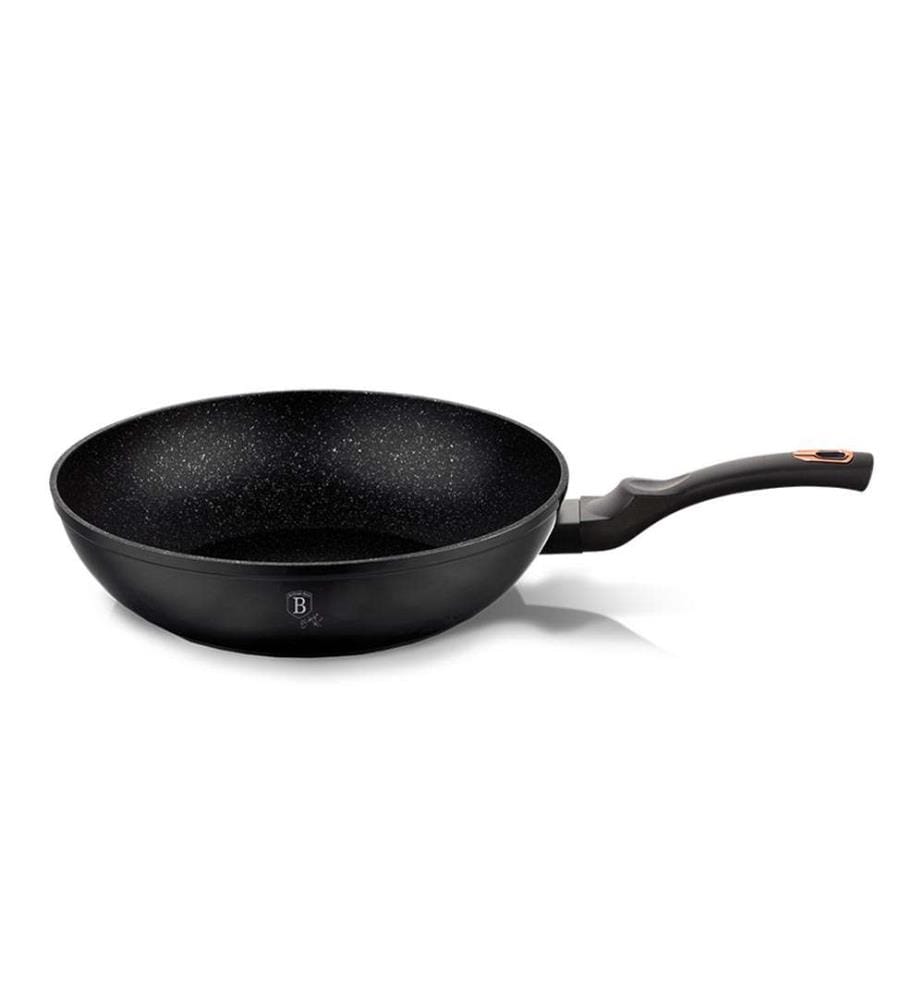 Wok Black Rose Collection 30 cm - Schwarz und Roségold