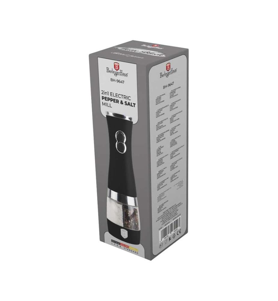 Salz- und Pfefferstreuer-Set, Matte Black Collection
