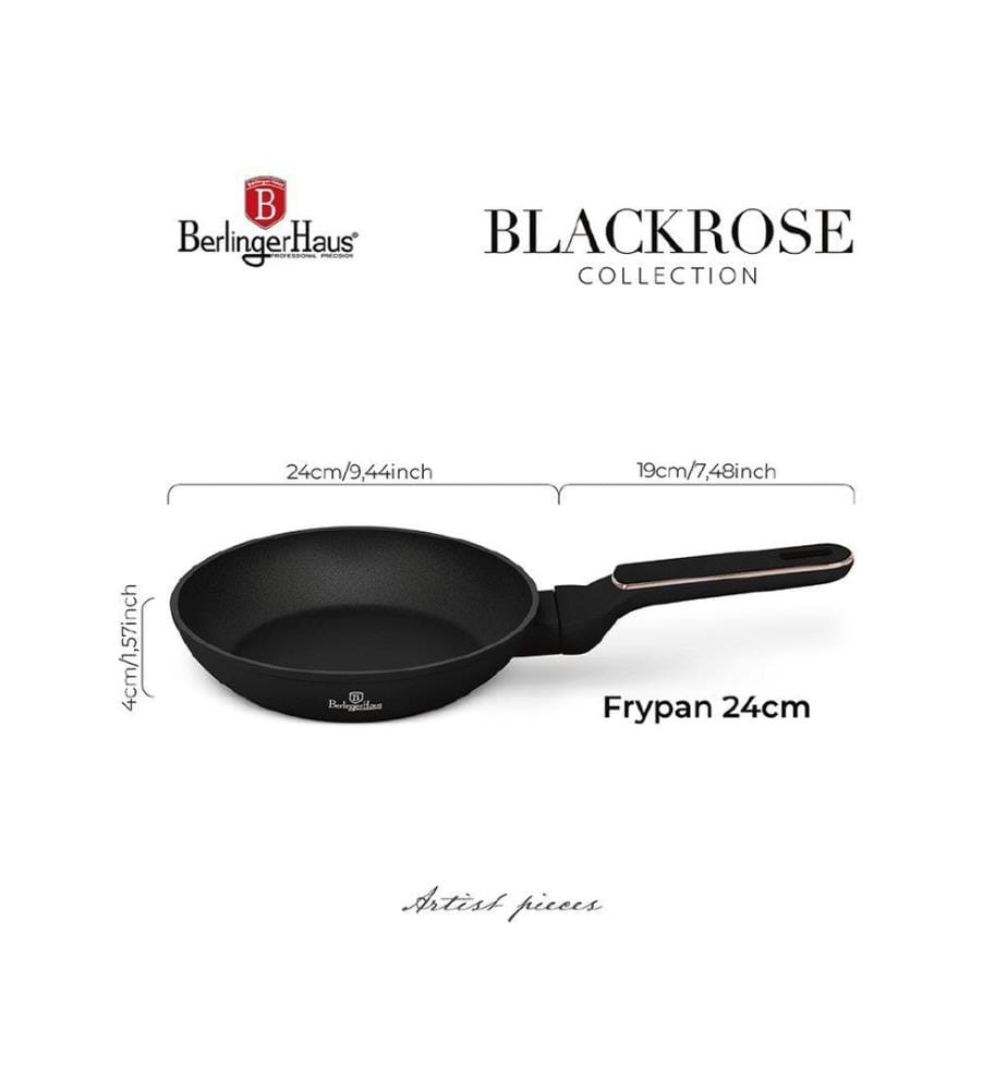 Poêle à frire Ø 24 cm, collection Black Rose