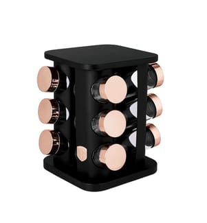 Berlinger Haus Gewürzständer 13-teilig Black Rose Collection