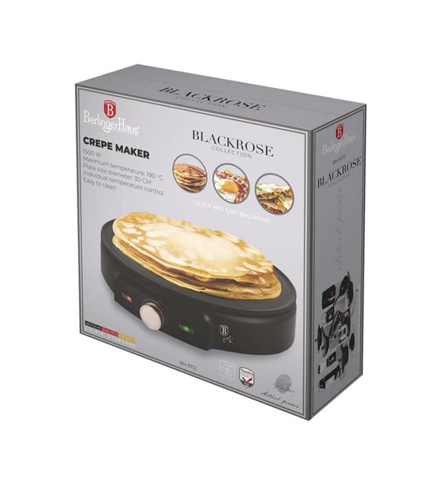Elektrischer Crepe-Maker Black Rose Collection