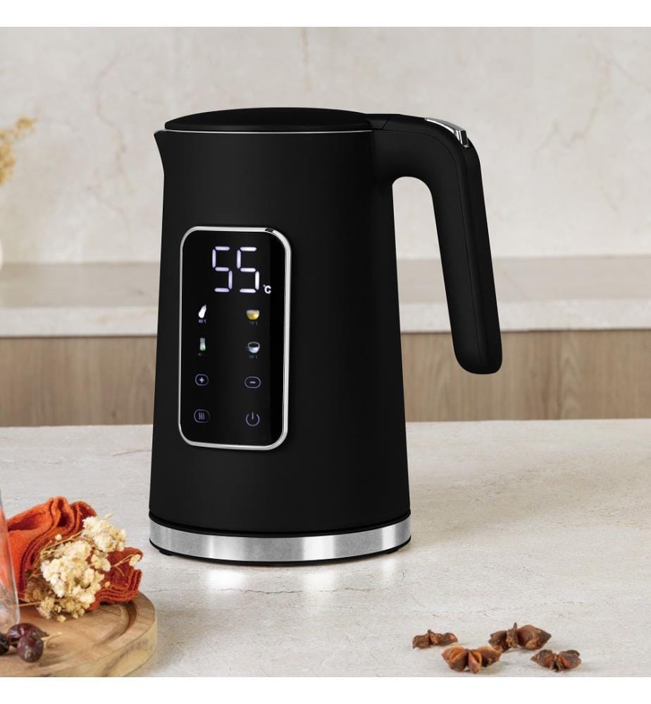 Wasserkocher mit Digitalanzeige Black Vantage Collection