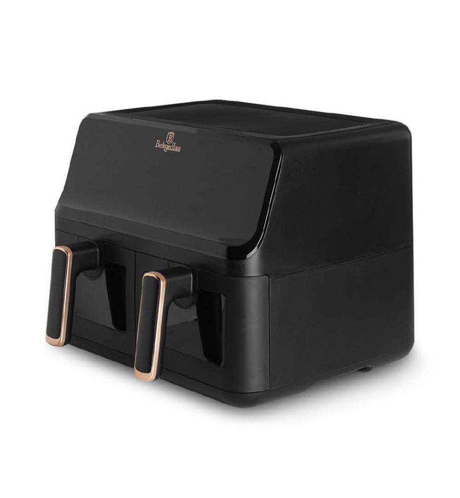 Doppel-Heissluftfritteuse 4.1L + 4.1L Black Rose Collection - Schwarz