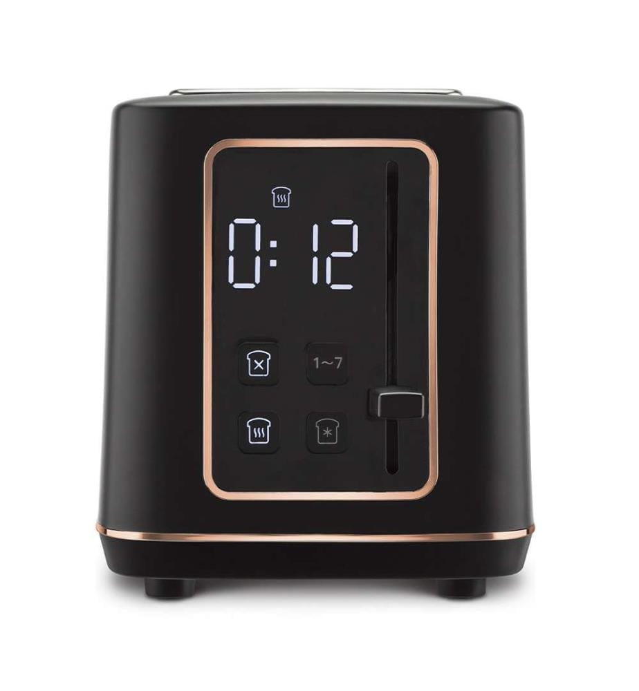 Toaster mit Digitalanzeige, Black Rose Collection