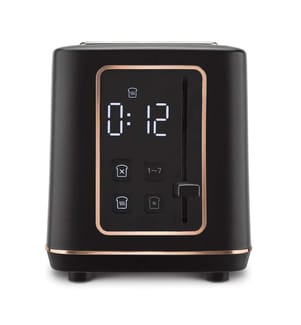 Toaster mit Digitalanzeige, Black Rose Collection