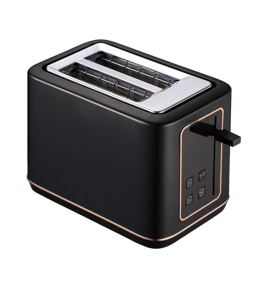 Toaster mit Digitalanzeige, Black Rose Collection