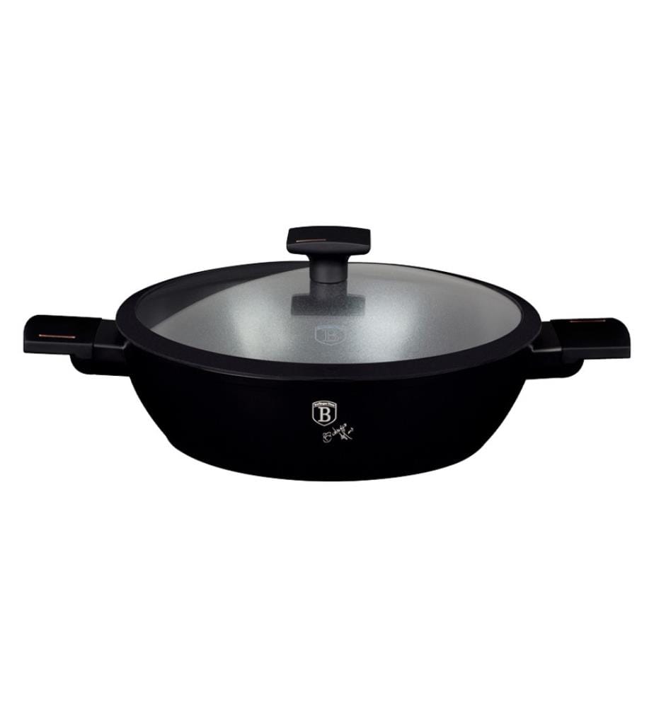Kochtopf mit Deckel 28 cm Collection Monaco - Schwarz