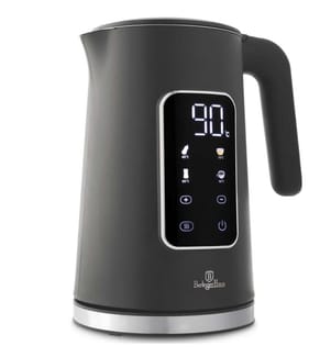 Wasserkocher 1.7L mit Digitalanzeige – Anthracite