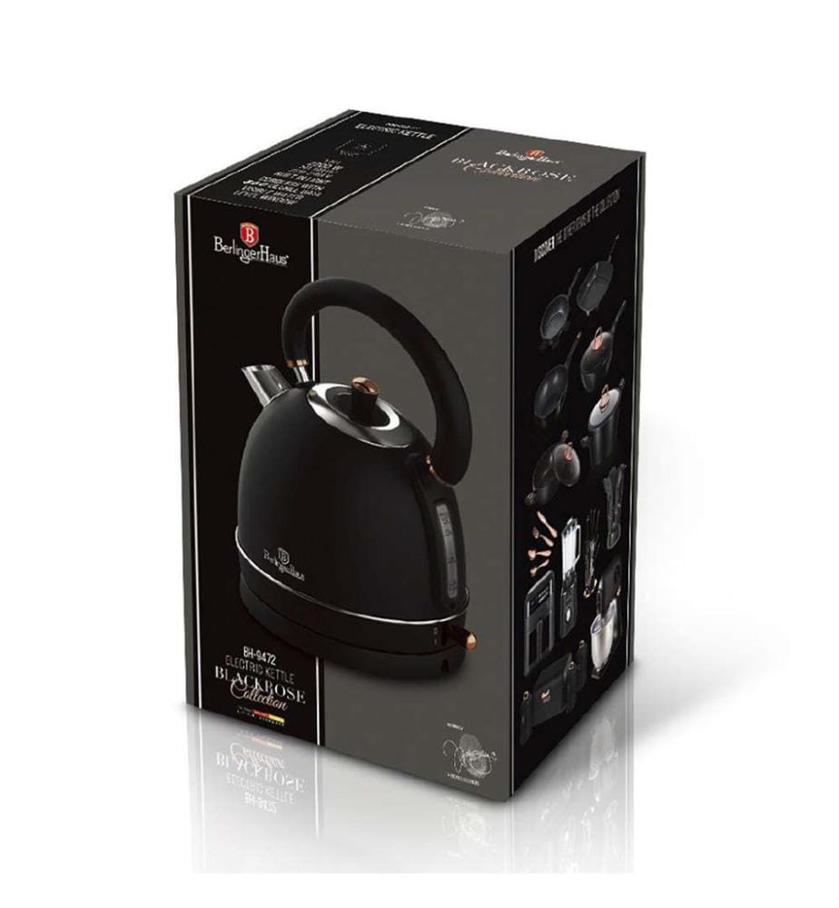 Wasserkocher 1.8L Black Rose Collection - Schwarz