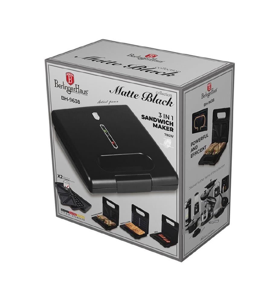 Sandwichmaker Collection Black Vantage