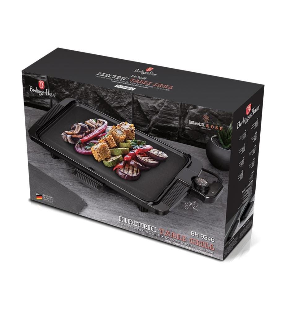 Elektrischer Tischgrill - Schwarz