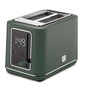 Toaster mit Digitalanzeige, Matte Green Collection