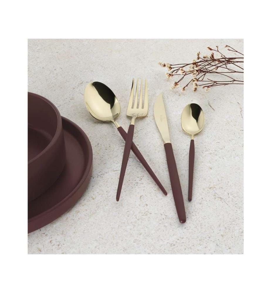 24 teiliges Besteckset, Leonardo Collection - Bordeaux & Champagne