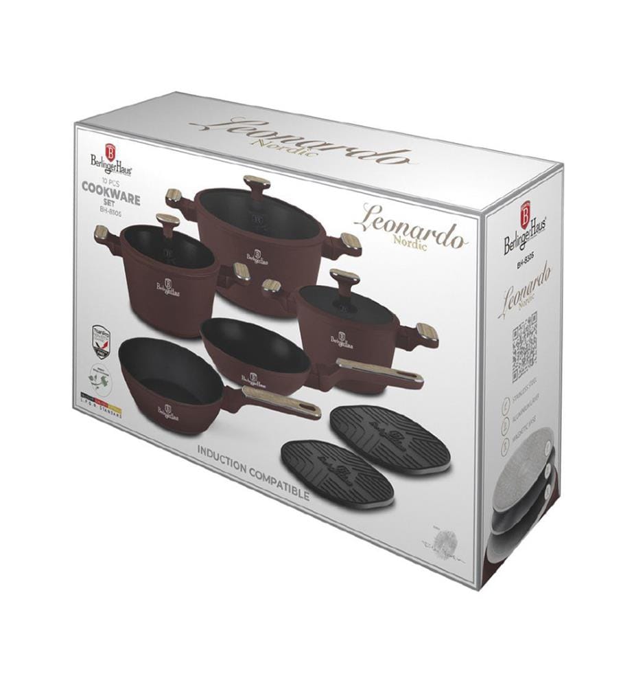 Leonardo Nordic Collection 10-teiliges Küchenutensilien-Set
