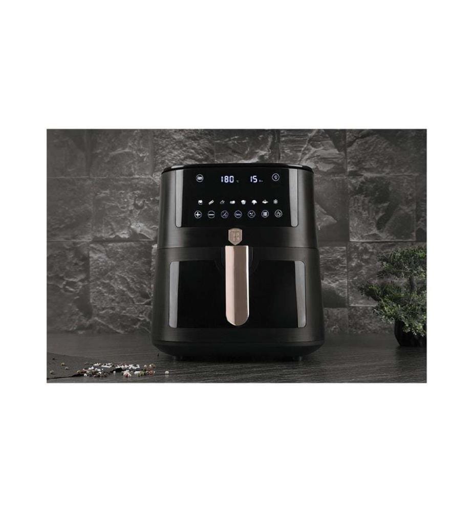 Heissluftfritteuse 8L Black Rose Collection - Schwarz