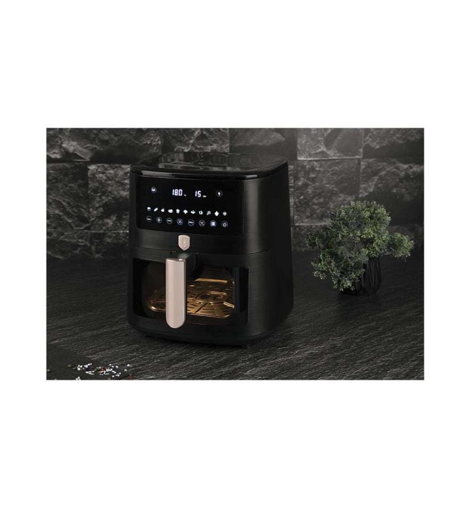 Heissluftfritteuse 8L Black Rose Collection - Schwarz