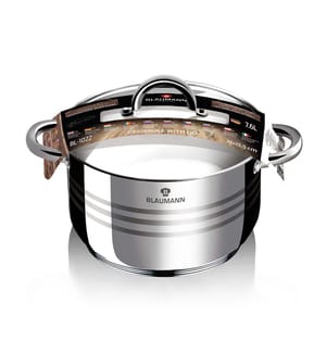 SS26 cm Gourmet Line Kasserolle - Silber