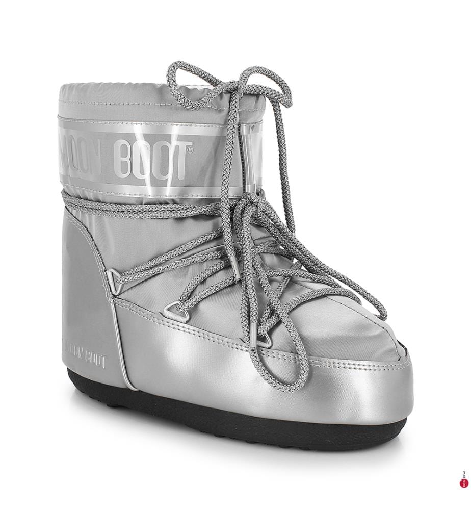 Après-Ski-Stiefel Glance Low – Silberfarben