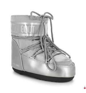Après-Ski-Stiefel Glance Low – Silberfarben