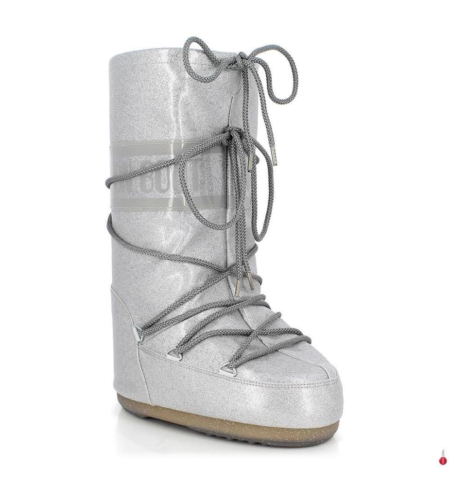 Après-Ski-Stiefel „Icon Glitter“ – Silber