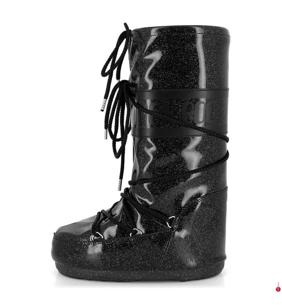 Après-Ski-Stiefel „Icon Glitter“ – Schwarz