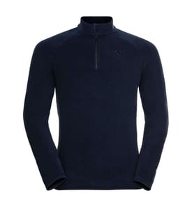 Fleece-Pullover Rigi - Marinblau