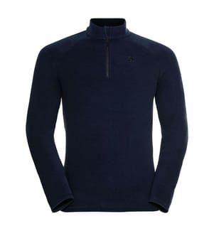 Fleece-Pullover Rigi - Marinblau