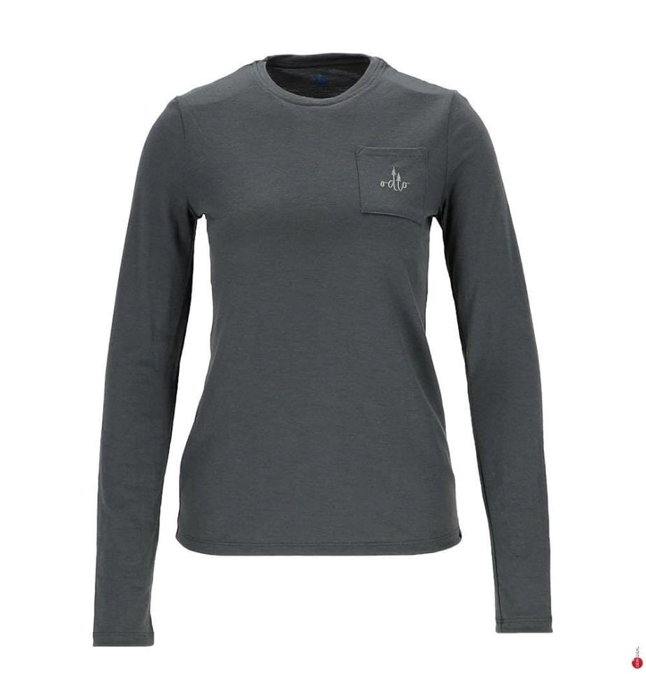 Langärmeliges T-Shirt - Misty Lilac