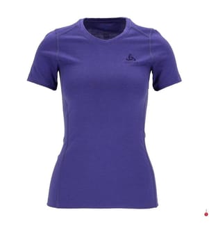 Technisches Rundhals-T-Shirt aus Merinowolle - Black