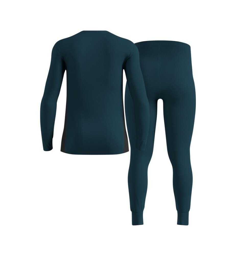 Set di intimo tecnico Active Warm - Nero e petrolio