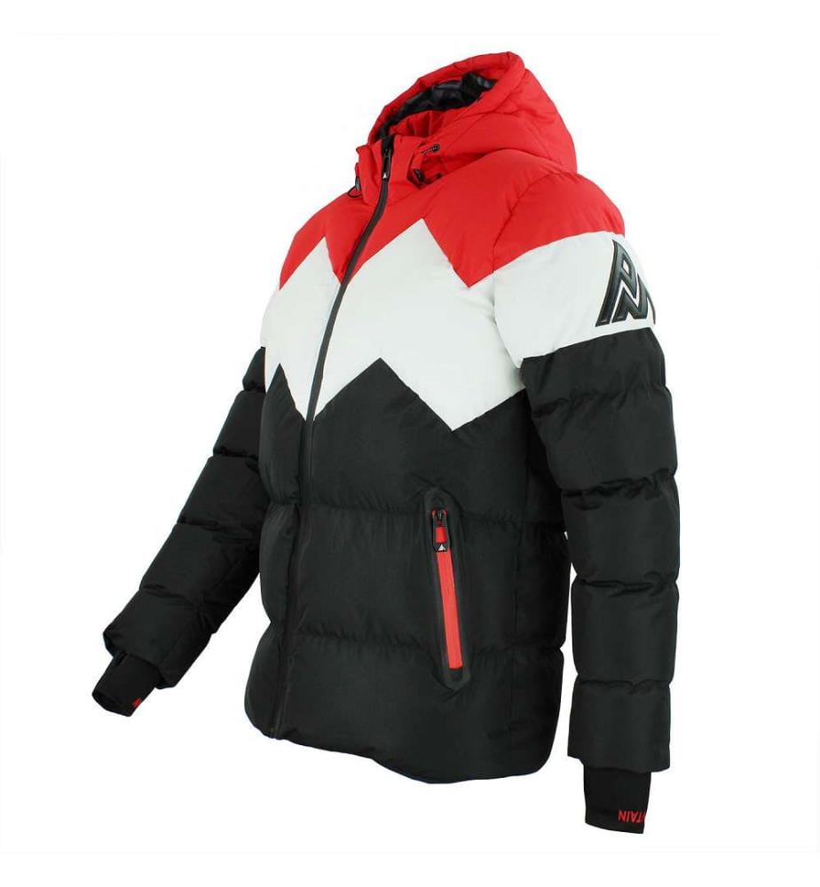 Doudoune de Ski Cerulis - Rouge et Noir