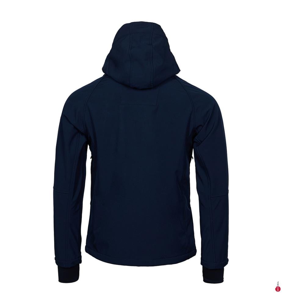 Veste Softshell Cimaleo - Bleu Foncé et Orange