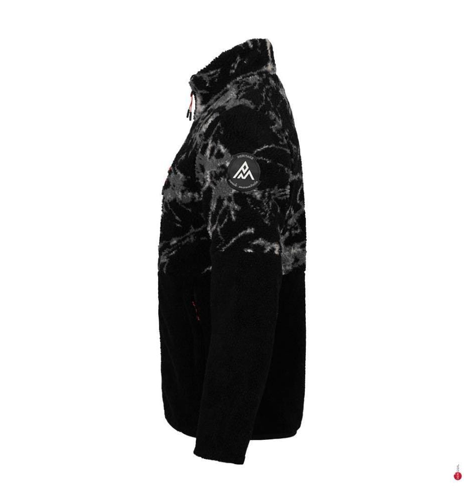 Blouson Polaire Cefran - Noir et Gris