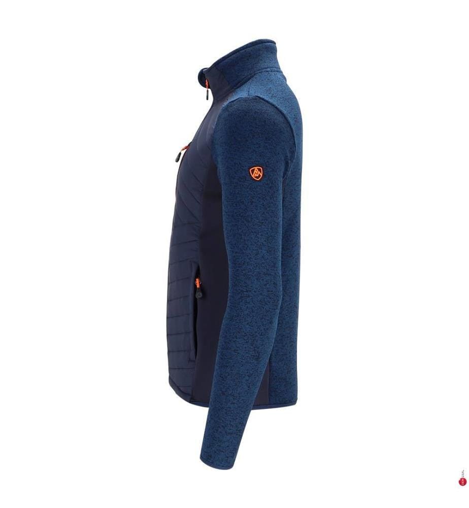 Blouson Polaire Matelassé - Bleu