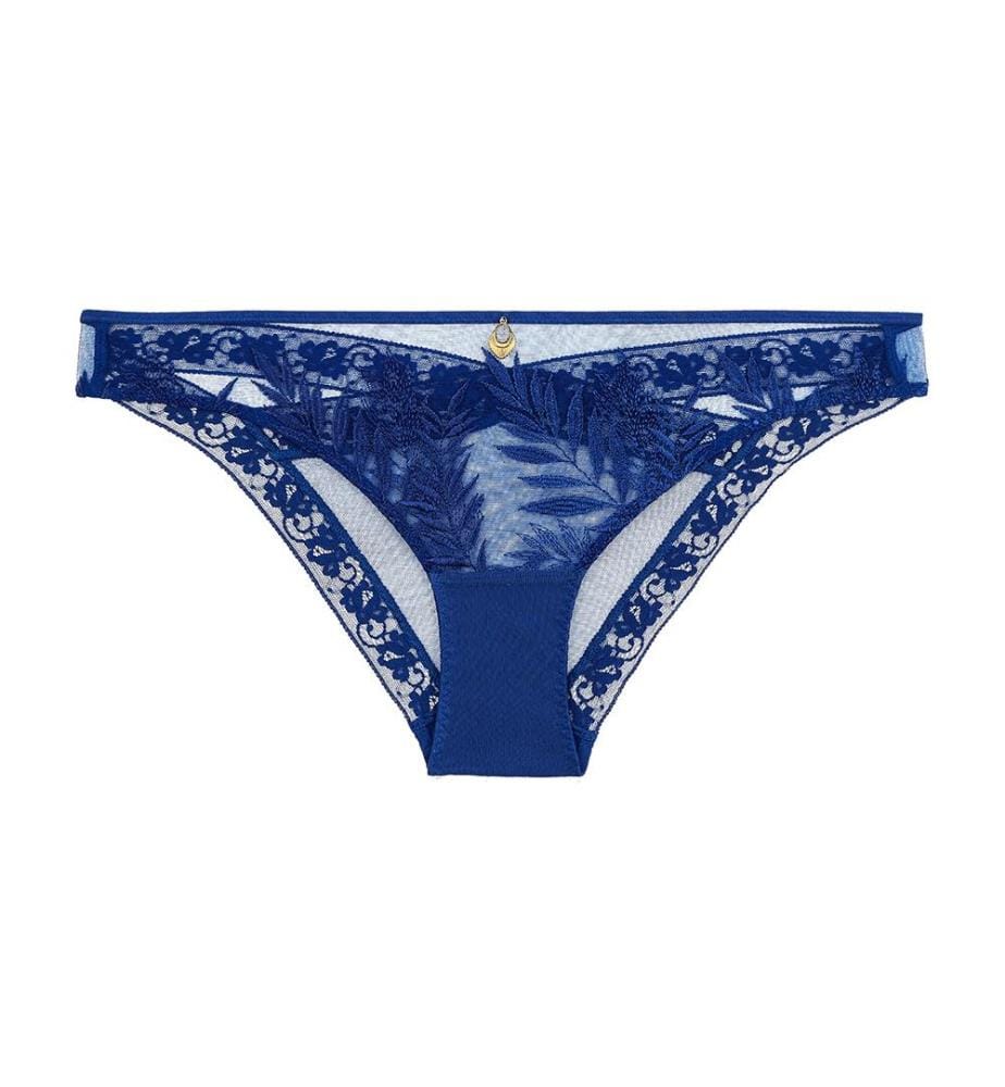 Hüftslip Parenthese Tropicale - Electric Blue