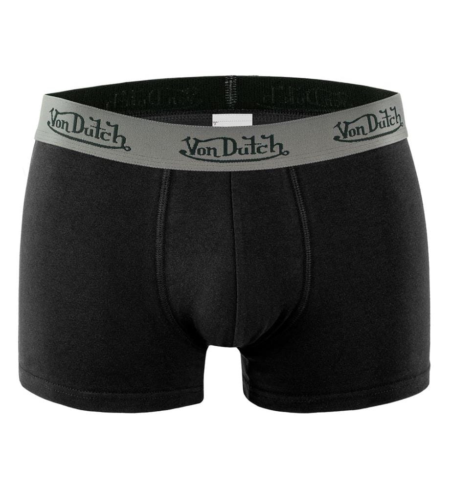 Set di 4 boxer - Nero, Blu, Rosso, Grigio e Bianco